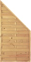 Vorschaubild T&J Maxi-Massivzaun Ecke 90 x 180/90 cm