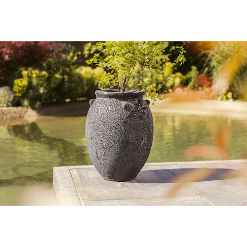 Plant Pot Santeri schwarz antik
