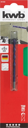 kwb Feinsteinzeug-Bohrer 5,0 mm SB 51350