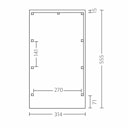 Vorschaubild Skan Holz Carport Friesland 314x555 cm inkl. Rück- und Seitenwände Sparset 1