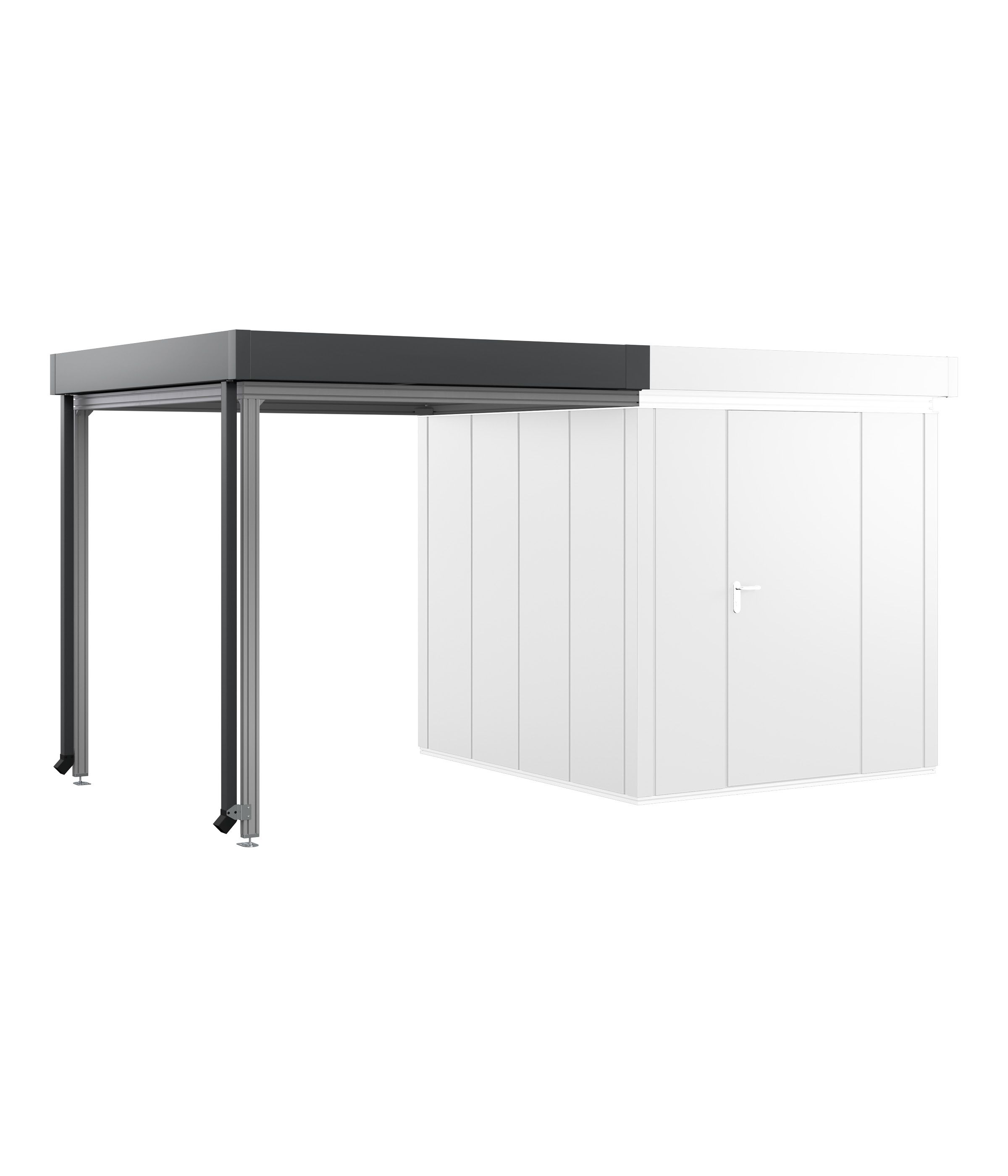 Hörmann Lounge Anbaudach für Juno, Breite 210 cm