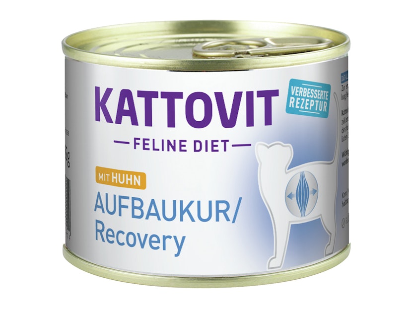 KATTOVIT Feline Diet Aufbaukur Huhn 185g Dose Katzennassfutter DiätnahrungVorschaubild