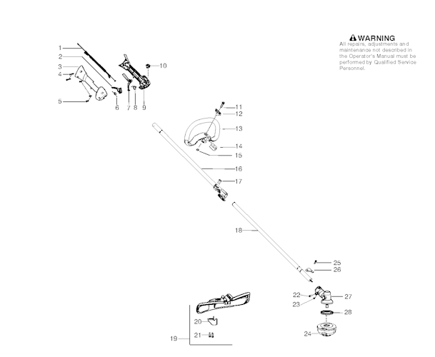 Husqvarna Rasentrimmer 125 LDX, 20093400001-current, US_CAN