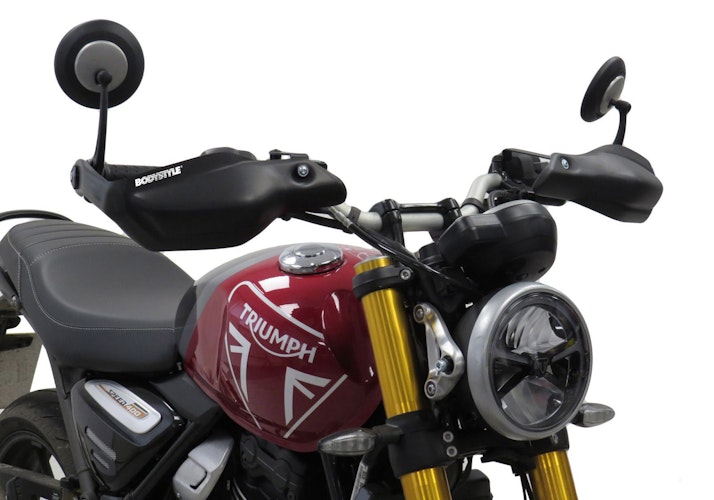 BODYSTYLE Handprotektoren ABS Kunststoff schwarz-matt für TRIUMPH Speed 400 