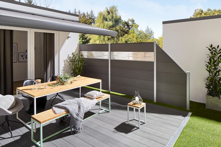 Traumgarten SYSTEM Dekorprofil PULS Silber