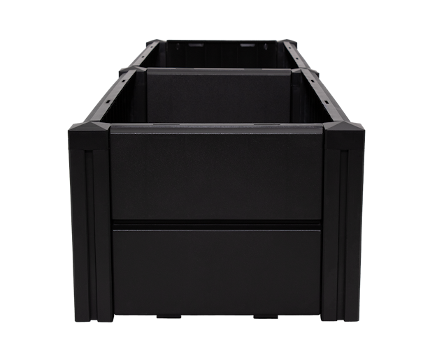 KHW Hochbeet Demeter L schmal - B 158 x T 44 x H 31 cm - 196 l