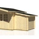 Vorschaubild Palmako Anbauschuppen 3,1 m² - 28 mm