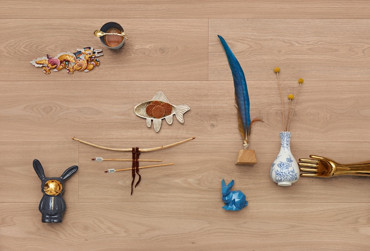 MEISTER Laminatboden MeisterDesign. laminate LL 150 2052 x 220 x 8 mm 07112 Stiftseiche Natural Wood-Struktur