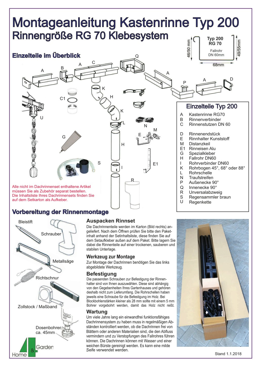 Explosionszeichnung Ersatzteile