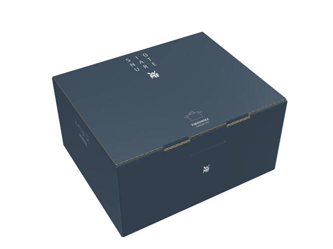 WMF Fusiontec Functional Bratentopf mit Glasdeckel, 20 cm, Black