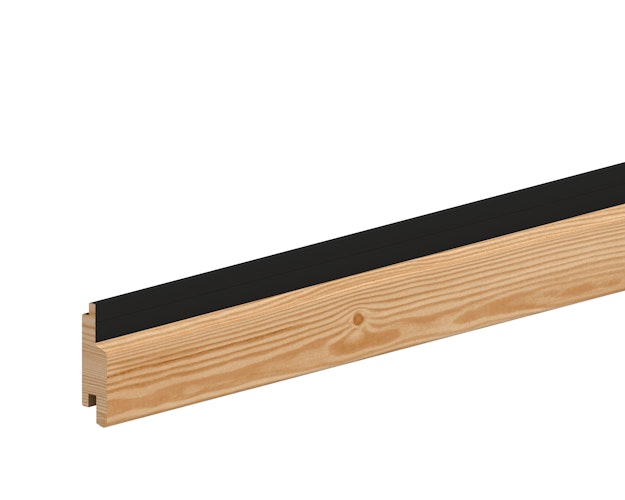 OSMO Fassade Rautenprofil BLACK STRIPE Kanadische Lärche Sortierung Top - 27 x 96 mm VE 4 Stk.