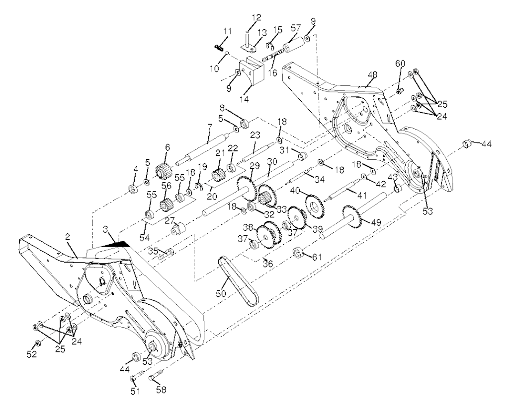 Explosionszeichnung Ersatzteile