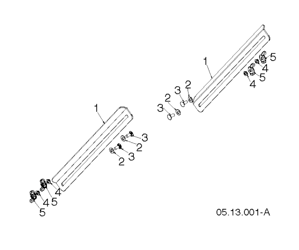 Explosionszeichnung Ersatzteile
