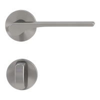 Griffwerk VAYA 261 LEAF LIGHT fast2fix Fast2Fix Rosetten rund WC Samtgrau