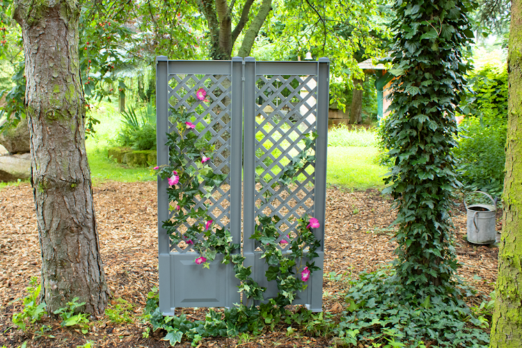 KHW Spalier 43 cm mit Erdspieß - 2er Set