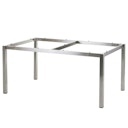 Vorschaubild Diamond Garden Tischgestell SAN MARINO, Edelstahl gebürstet