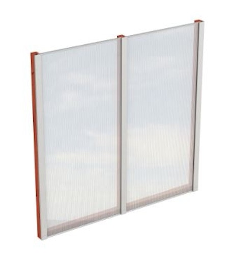 Skan Holz Seitenwände aus Polycarbonat für Terrassendach (freistehend)