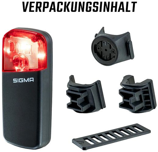 Sigma Sport Radar-Rücklicht Reco 80 Link schwarz