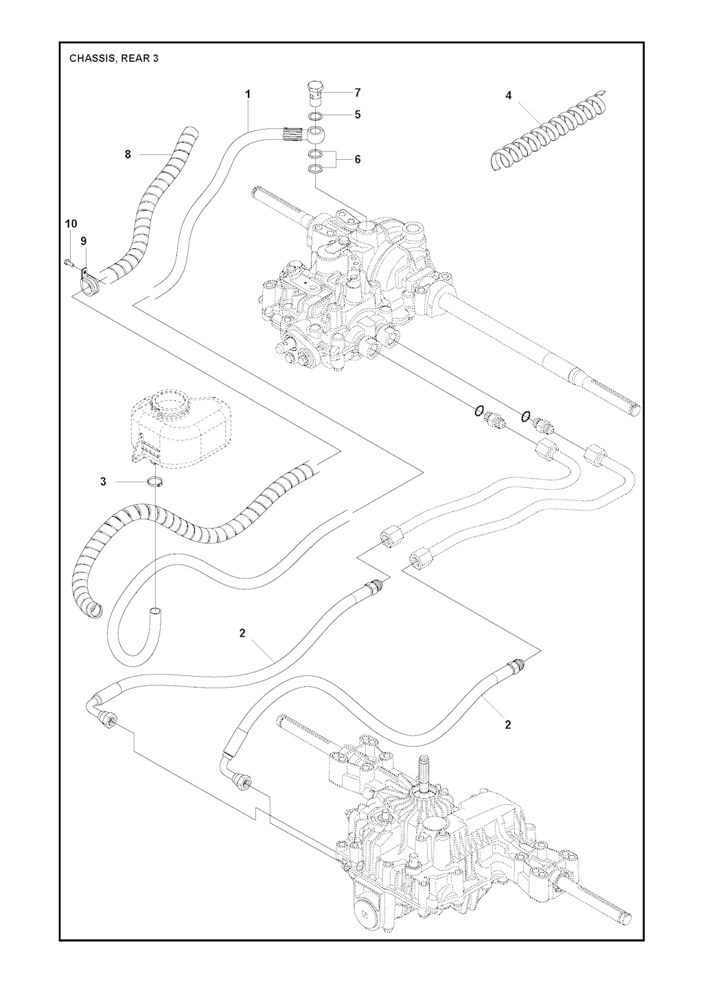 Explosionszeichnung Ersatzteile