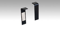 MEISTER Verbindungsstück (selbstklebend) Schwarz 2039 - Passend zur Fußleiste Profil 15 MK | 15 F MK | 20 PK | 20 PK AquaZubehörbild