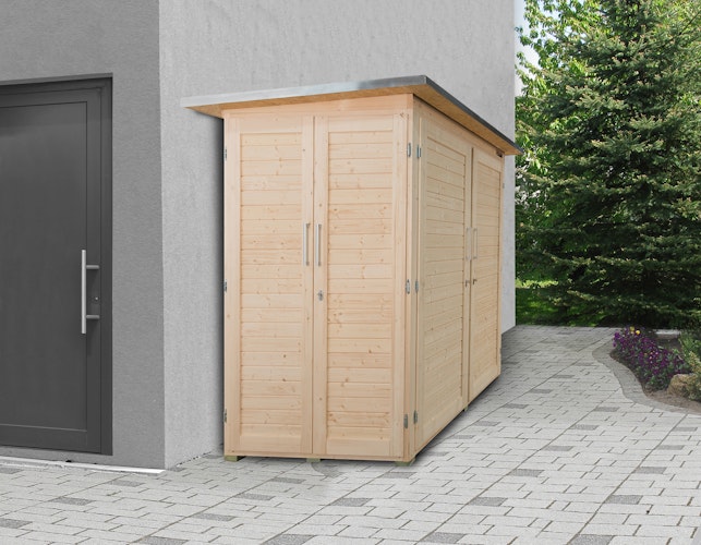 Weka Gartenschrank Geräteschrank Garten [Q] Kompakt