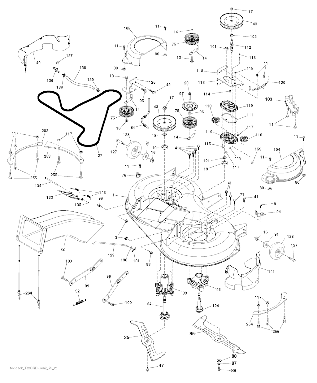 Explosionszeichnung Ersatzteile