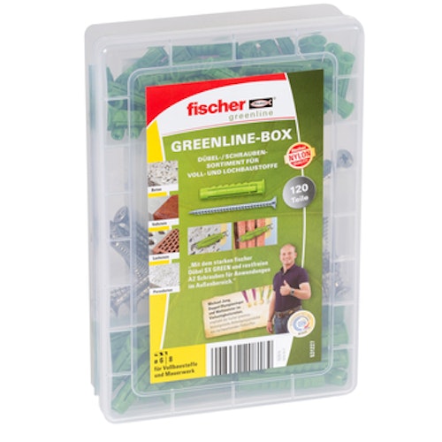 FISCHER Meisterbox Greenline SX (80 Stück sort.)