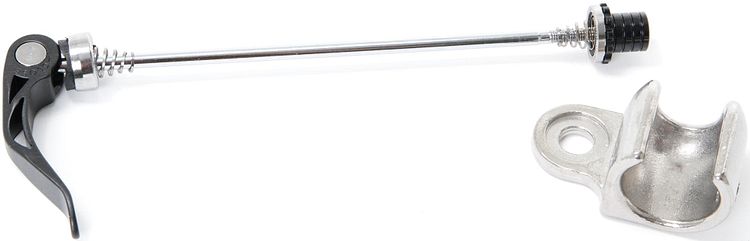 Thule Anhängerkupplung ezHitch silber Kit, mit Schnellspanner, bestehend aus 0