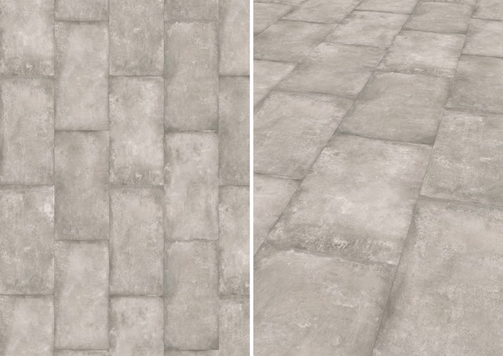 KWG Java ARTbeton grigio Mineraldesign-Boden mit Fase 92x46 cm