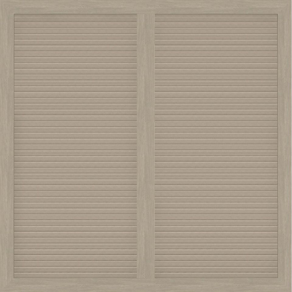GroJa Select Typ U mit Lamellen 1,50 Meter hoch - in verschiedenen Farben + Breiten