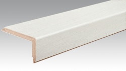 MEISTER Treppenkante Parkett L-Profil 2150 x 13 mm 9008 Eiche harmonisch polarweiß ultramattlackiert