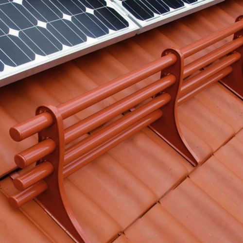 HEUEL Schneefangsystem Pipe Alu-Rohr 2,0 m - verschiedene Farben