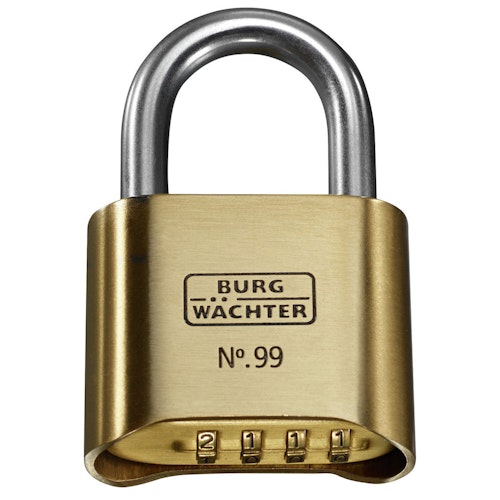 Burg Wächter Zahlen-Vorhangschloss No. 99 Ni 50 SB
