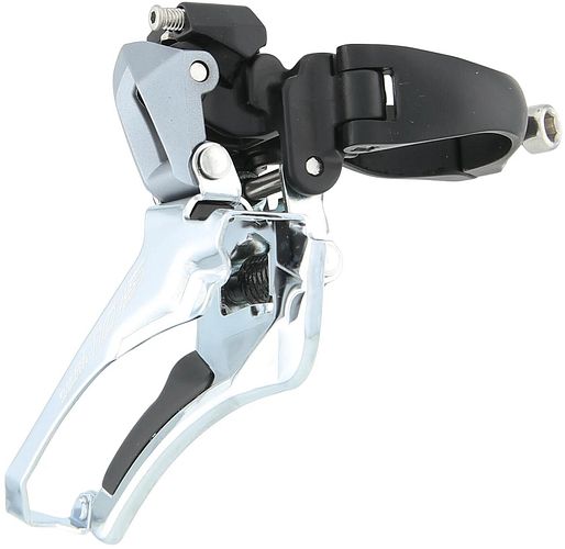 Shimano Umwerfer 105 FD-R7000 11-fach silber mit Schelle, 34, 9 mm