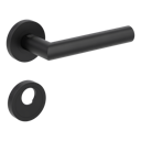 Vorschaubild Griffwerk LUCIA PROFESSIONAL PVD+ Schraubtechnik GK3 Rosetten rund Rundzylinder Graphitschwarz