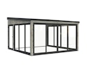 Vorschaubild Palmako Glashaus Lumi 16,6 m² (Wintergartenanbau) - Slide
