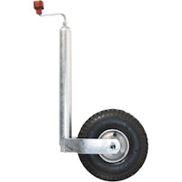 Stützrad Ø 48 mm, Stützlast 200 kg, Metallfelge