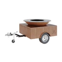 OFYR Plancha Grill Trailer Corten