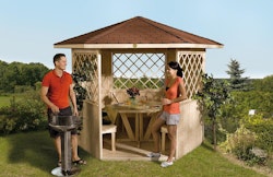 Weka 6-Eck-Pavillon 233 "Alles dabei"