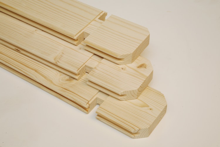 Wolff Finnhaus Gartenhaus Bengt 2525 - 28 mm