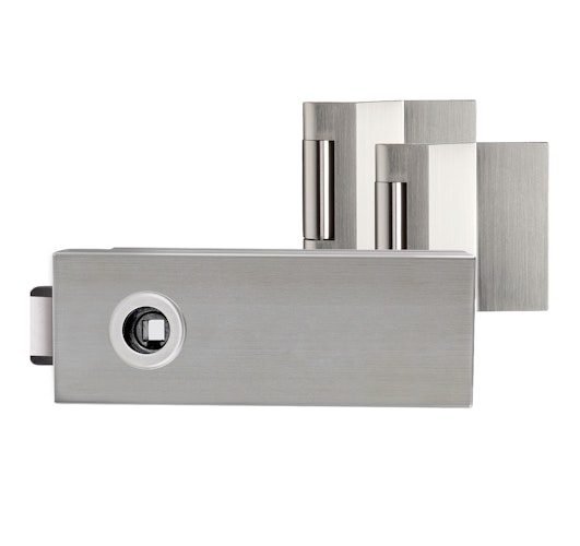 GRIFFWERK Ganzglastürbeschlagset PURISTO S ohne Griff