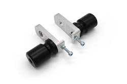 Racemodeparts Kettenspanner / Achsversteller mit Achsprotektor (Set)