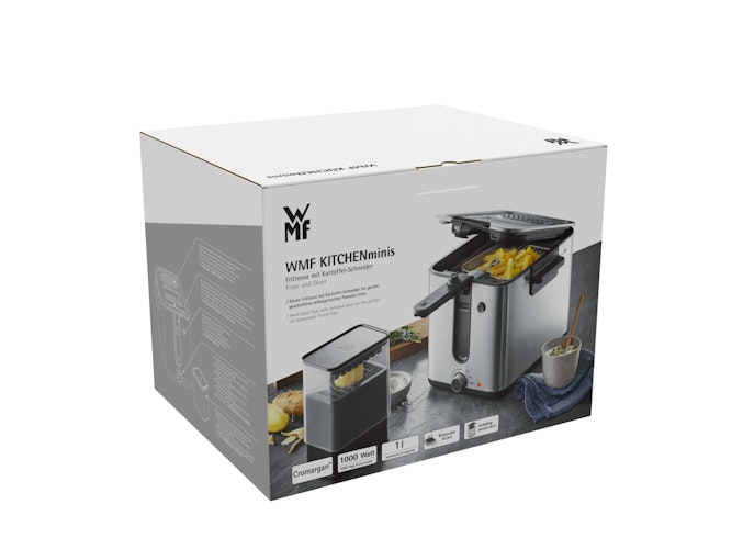 WMF KÜCHENminis Fritteuse mit Kartoffel-Schneider