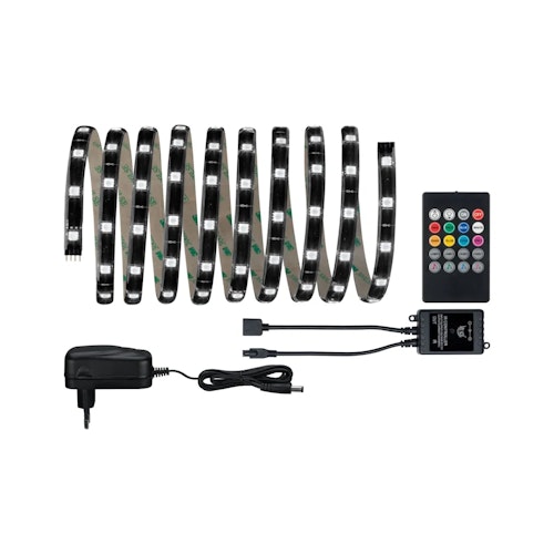 Paulmann YourLED LED Strip Lights and Sound für musikgesteuerten Farbwechsel 3m