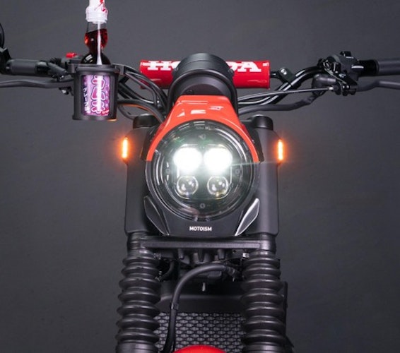 MOTOISM Gabelcover-Blinker "The Nightcrawler"