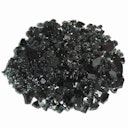 Vorschaubild Gardenforma Deko Glas Splitt für Gas Feuerstellen, Carbon Black 5-8 mm, 10 kg