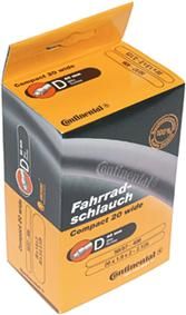 Continental Schlauch Compact Wide 20 Zoll schwarz Blitzventil 40 mm