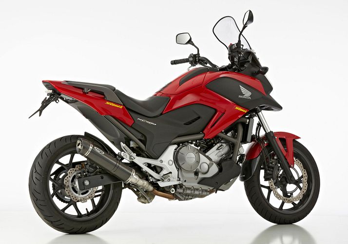 Shark Performance SLIP-ON Carbon  Street GP für HONDA Integra 700,Integra 750,NC700S,NC700X,NC750S,NC750X EURO3  
