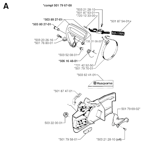 Husqvarna Kettensägen 42, 19982300001-20014000000