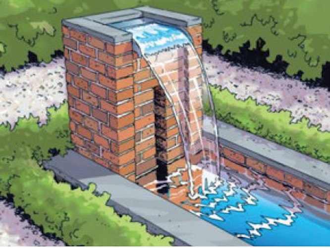 Ubbink Design Wasserfall Element Nevada LED 30